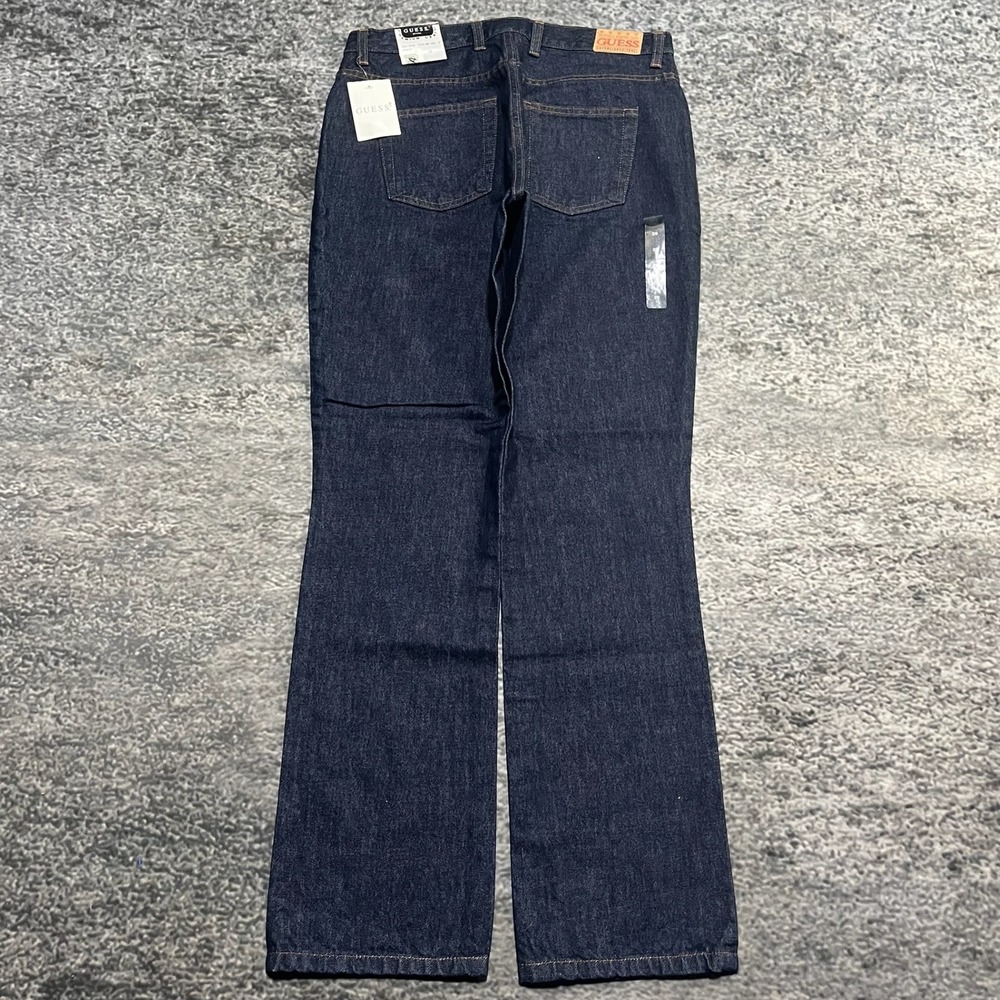 NWT Vintage Guess Jeans Mens 29x31 Blue Denim Bootcut‎ 90s Y2K